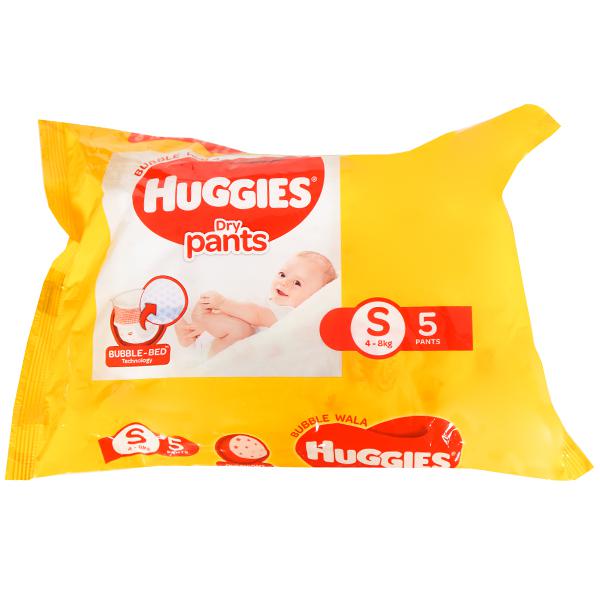 Huggies Dry Pants S  4-8kg 5 Pants